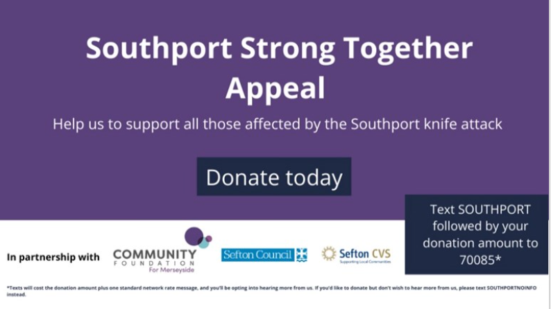 Southport Strong Together Appeal